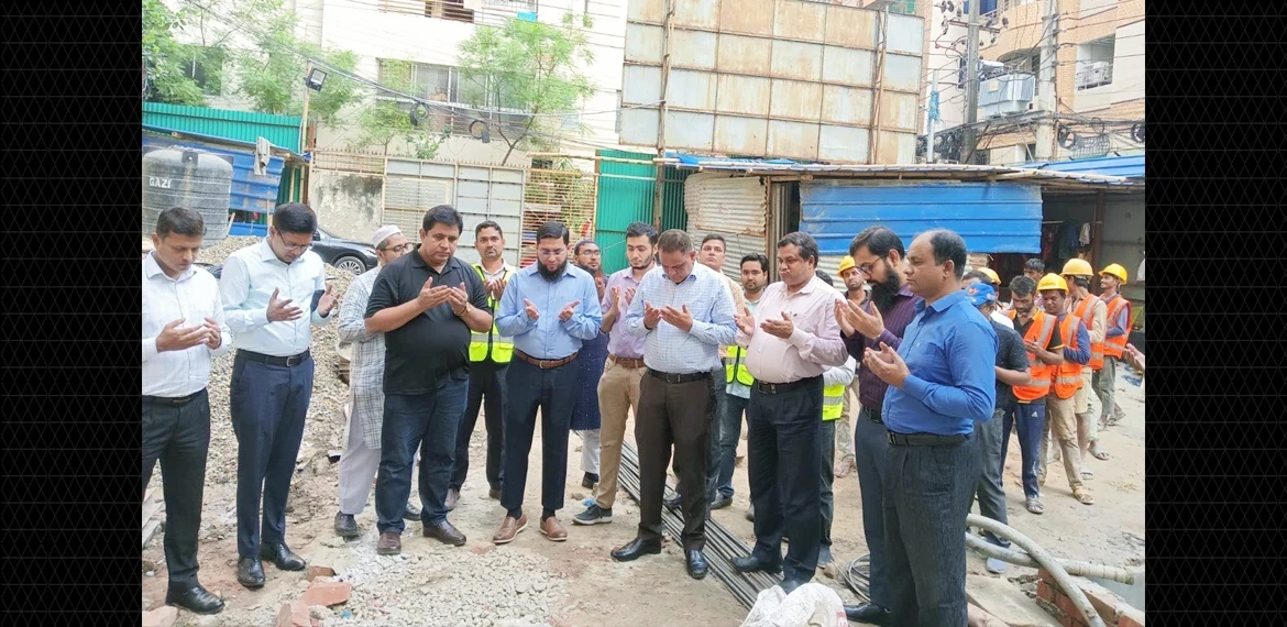 নিকেতনে গ্রাউন্ড ব্রেকিং, "লুমিনার" প্রকল্পের নির্মাণ কাজ উদ্বোধন